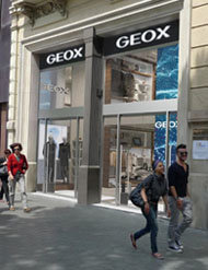 Geox inaugura Barcelona su concepto de tienda CMD