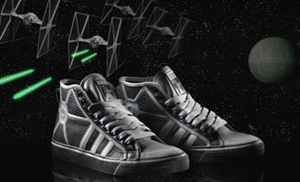 En contra Larry Belmont frente Adidas desvela las imágenes de su nueva colección 'Star Wars' - CMD Sport