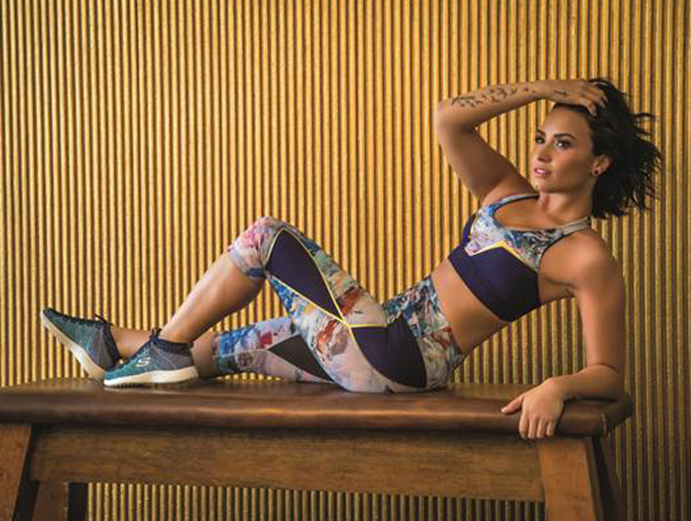 Skechers continúa Demi Lovato como imagen de fitness - CMD