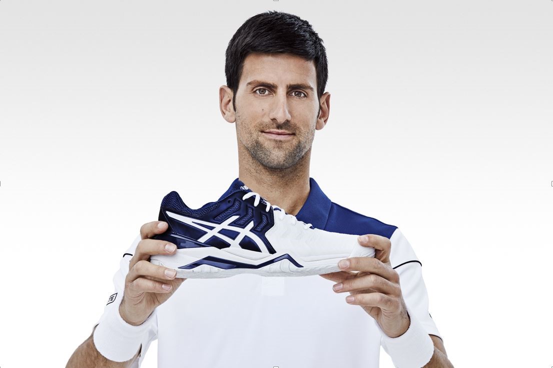 Asics ficha a Djokovic para convertirse en la marca número uno de tenis