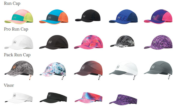 Buff amplía su colección de gorras y visores para running - CMD Sport