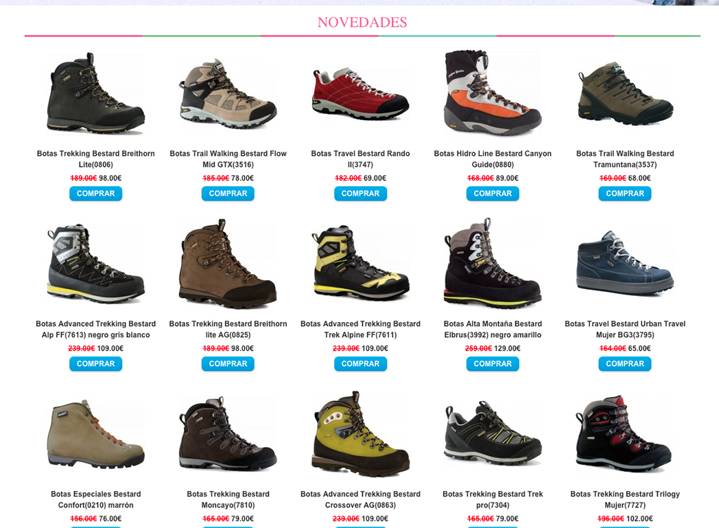 Tienda Online Oficial BESTARD - Botas y Zapatillas de Montaña