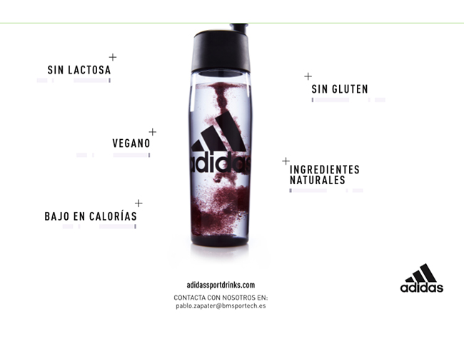 interno Inocencia Percibir Adidas lanza sus propias bebidas deportivas - CMD Sport