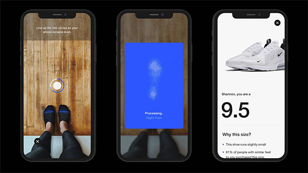 privado Problema Girar en descubierto Nike crea una app para saber la talla real de pie - CMD Sport