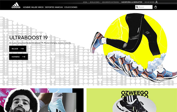Infidelidad Hablar con Distracción El Grupo Adidas aumenta un 37% las ventas de su tienda online - CMD Sport