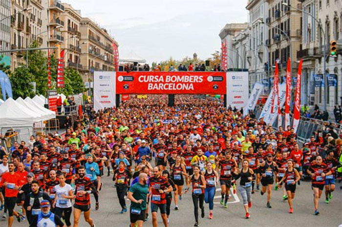 Culpable Administración Nota La Cursa de Bombers 2019 reúne a 14.500 corredores en Barcelona - CMD Sport