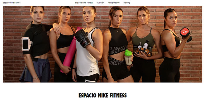 fusión Destino corazón perdido Nike calienta la Navidad con un marketplace específico de fitness - CMD  Sport