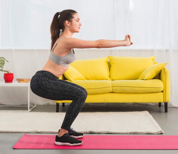 Los mejores ejercicios para realizar en casa sin material - CMD Sport
