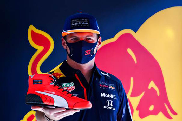 lanza una edición limitada de las botas de carrera de Max Verstappen CMD Sport