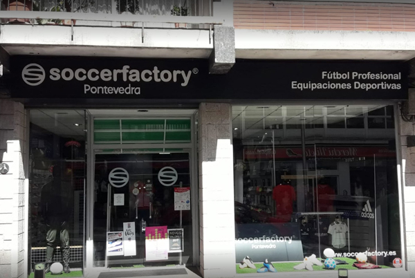 La facturación de Soccerfactory en equipaciones cae a la mitad