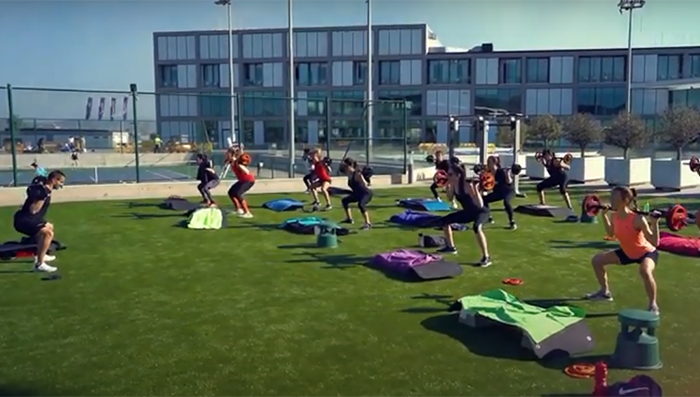 El Rafa Nadal Club estrena una zona fitness outdoor de 350 m2 - CMD Sport