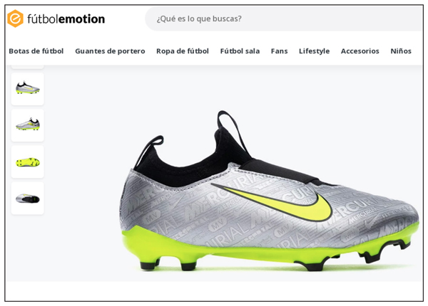 Nike y Fútbol Emotion, los goleadores del mercado de botas de