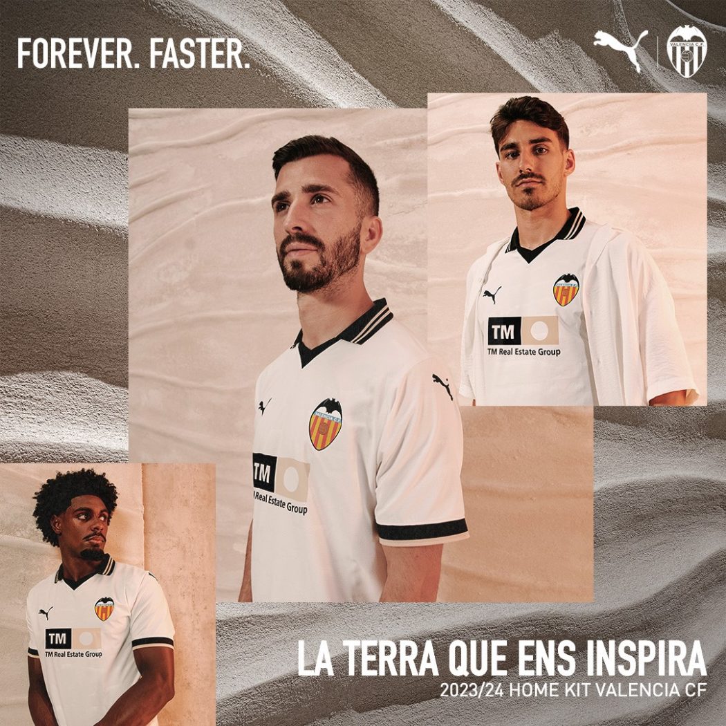 Equipaciones Oficiales de Fútbol de Valencia CF , Camisetas, Entrenamiento  y Más